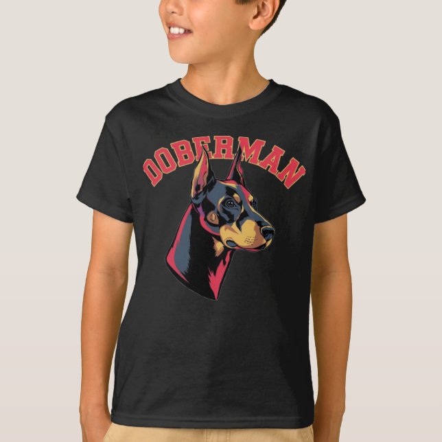 Dobermann T-Shirt (Vorderseite)