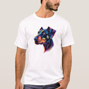 Dobermann Tier T-Shirt