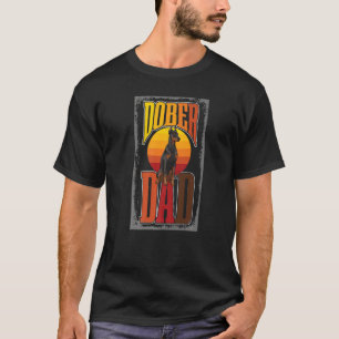 Dobermann Vater Dog Women Doberman Liebe Daddy T-Shirt