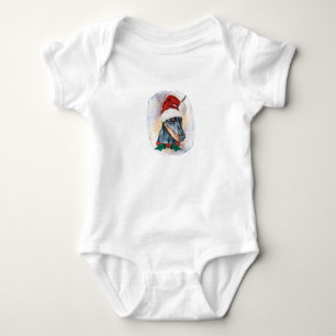 Dobermann-Weihnachtsgeschenke für Hunde-Liebhaber Baby Strampler