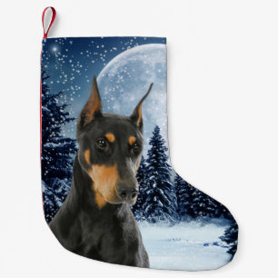 Dobermann-WeihnachtsStrumpf Kleiner Weihnachtsstrumpf
