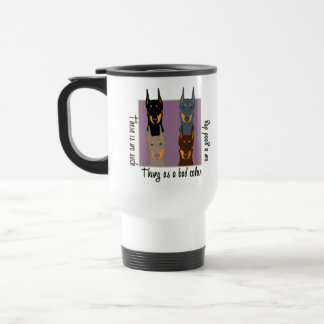 Dobermannfarben Reisebecher