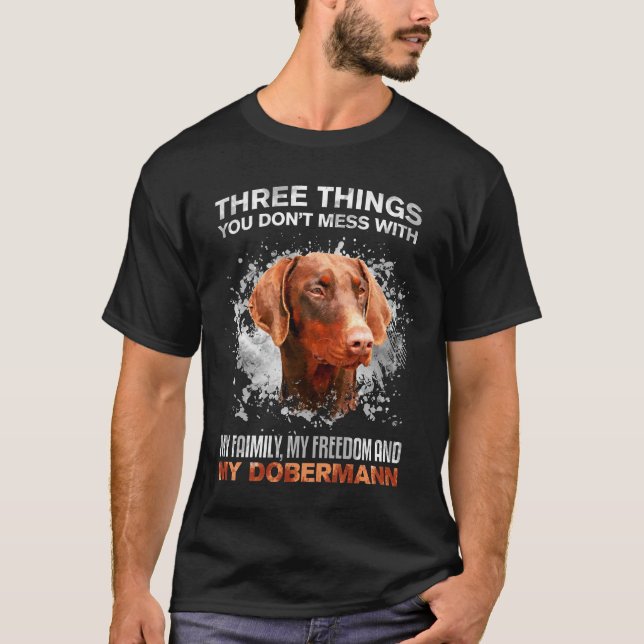 DobermannPinscher - Dobermann T-Shirt (Vorderseite)