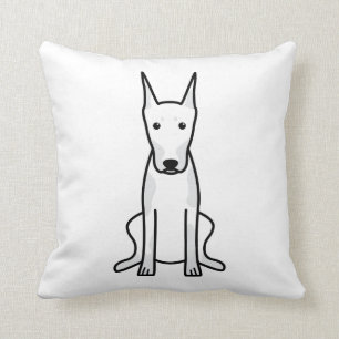 Dobermannpinscher-HundeCartoon Kissen