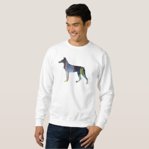 Dobermannpinscher-Kunst Sweatshirt