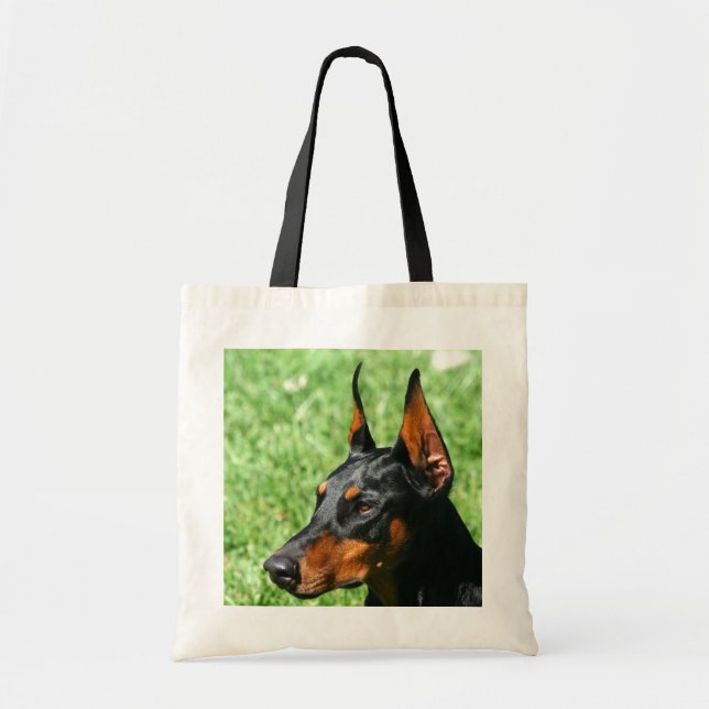 Dobermannpinscher-Taschen-Tasche Tragetasche (Vorne)
