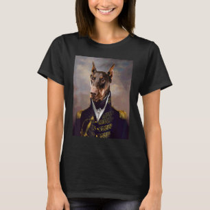 Dobie Dobermann Dobermann Pinscher Hund Renaissanc T-Shirt