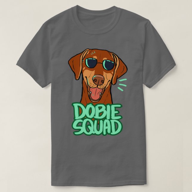 DOBIE SQUAD red  T-Shirt (Design vorne)