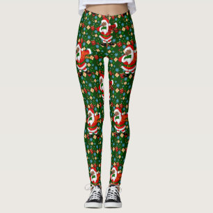 Dobing Black Santa Leggings