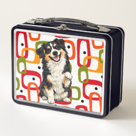 DOBRO - Australian Shepherd Metall Lunchbox