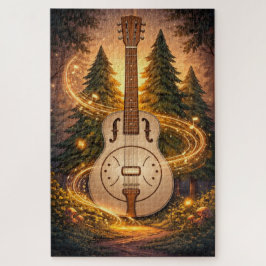Dobro Forest glowing woodland reverie Puzzle