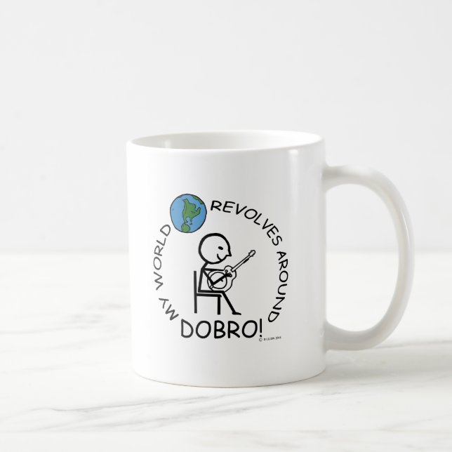 Dobro - Weltumdrehungen Kaffeetasse (Rechts)