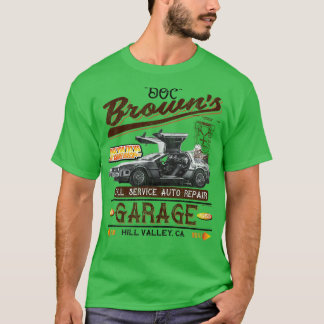 Doc Browns Auto Reparaturshop Worlts T-Shirt