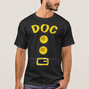 Doc Dwarf Halloween Kostümfarbenspiel T-Shirt