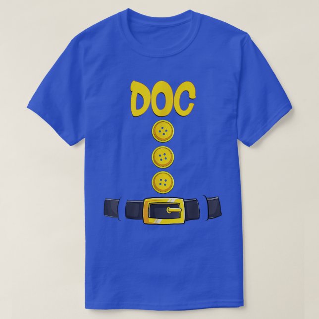 Doc Halloween Dwarf Costume Color Matching  T-Shirt (Design vorne)