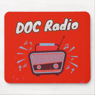 DOC Radio - Maus-Pad Mousepad