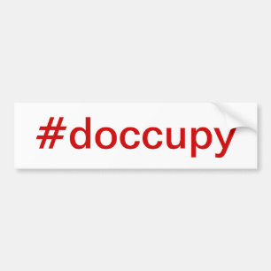 #doccupy Autoaufkleber