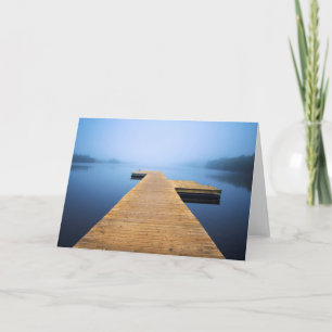 Dock auf dem See Karte