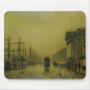Dock-Gewohnheiten H Johns Atkinson Grimshaw Mousepad