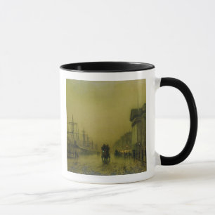 Dock-Gewohnheiten H Johns Atkinson Grimshaw   Tasse