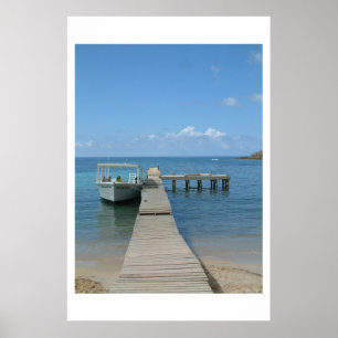 Dock in der Sonne Poster