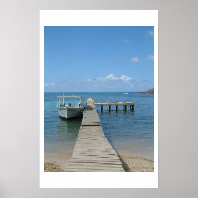 Dock in der Sonne Poster (Vorne)