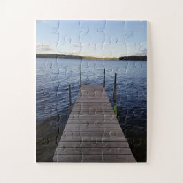 Dock on Long Lake Maine Puzzle