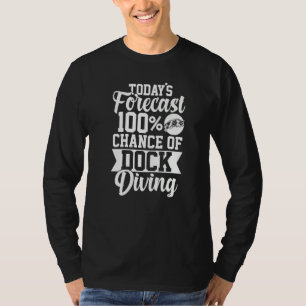 Dock-Tauch-Hund-Sprungpool-Board-Training-See T-Shirt
