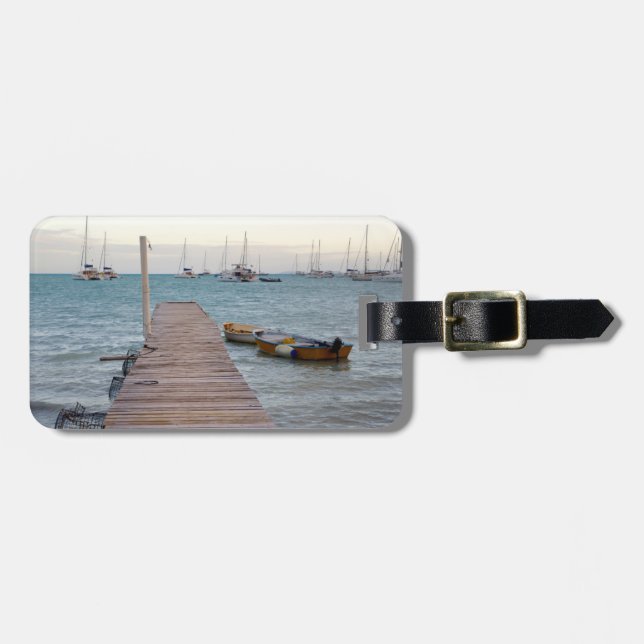 Dock- und Hummertöpfe Gepäckanhänger (Vorderseite horizontal)