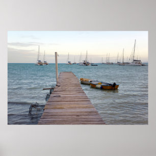 Dock- und Hummertöpfe Poster