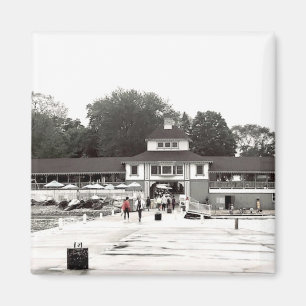 Dock View Lakeside Chautauqua, Ohio Magnet