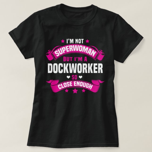 Dockarbeiter T-Shirt (Design vorne)