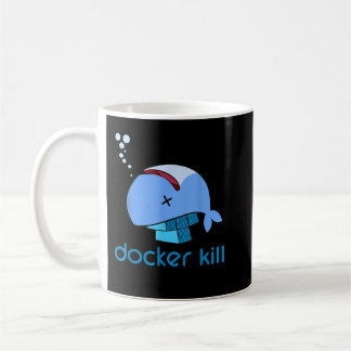 Docker container linux devops programming coding kaffeetasse