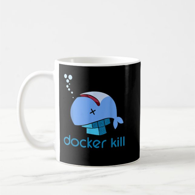 Docker container linux devops programming coding kaffeetasse (Links)