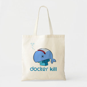 Docker Container Linux entwickelt Programmiercodie Tragetasche