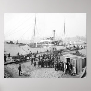 Docker im Lohn: 1905 Poster