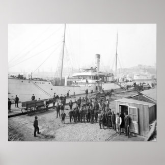 Docker im Lohn: 1905 Poster