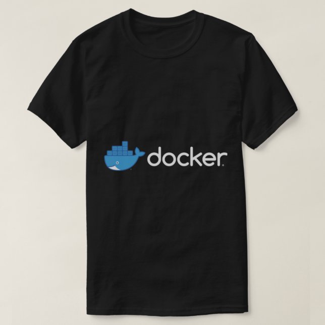 Docker Linux T-Shirt (Design vorne)