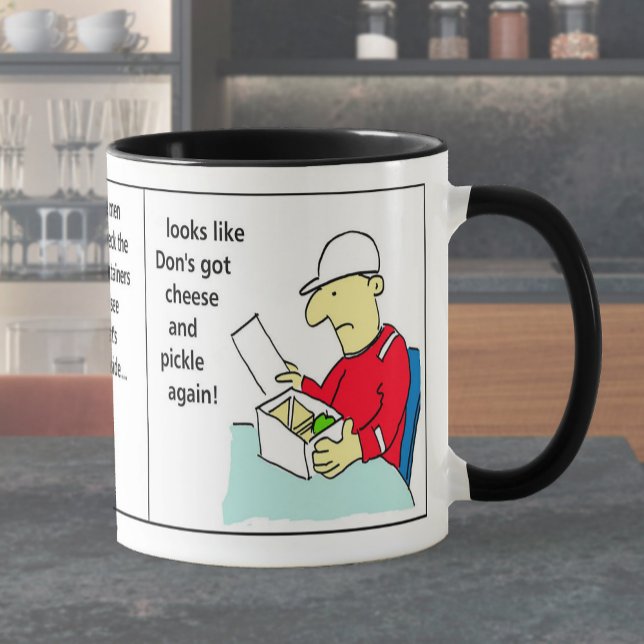 Docker Shipping Container Cartoon Spaß Tasse (Von Creator hochgeladen)