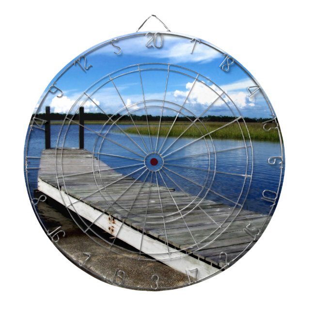Dockfotografie Dartscheibe (vorne)