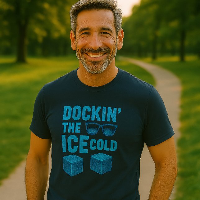 Dockin'' Eiskalter Navy Blue T - Shirt (Von Creator hochgeladen)