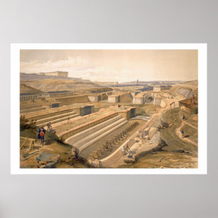 Docks bei Sebastopol, Platte aus "The Seat of War Poster
