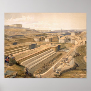 Docks bei Sebastopol, Platte aus "The Seat of War Poster