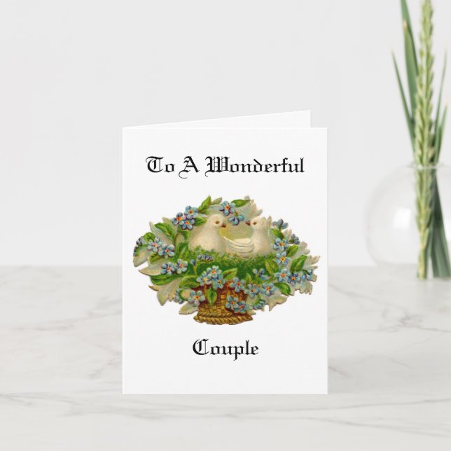 Docks in Basket Anniversary Grußkarte Karte (Vorderseite)