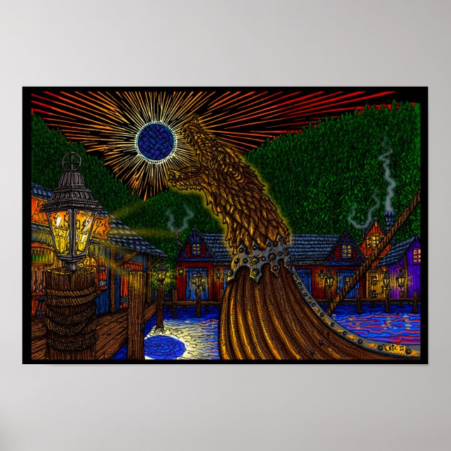 Dockside Eclipse - Poster (Vorne)