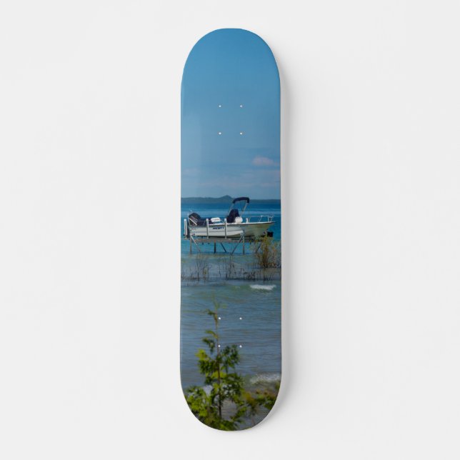 Dockt auf der Skateboard von Mackinac (Vorne)