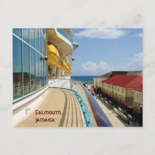 Dockt bei Falmouth Custom Postkarte