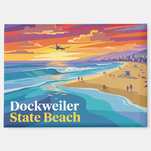 Dockweiler State Beach, Kalifornien Magnet