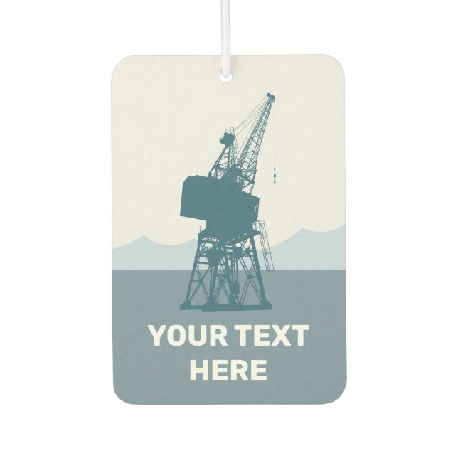 Dockyard Crane Autolufterfrischer (Vorderseite)