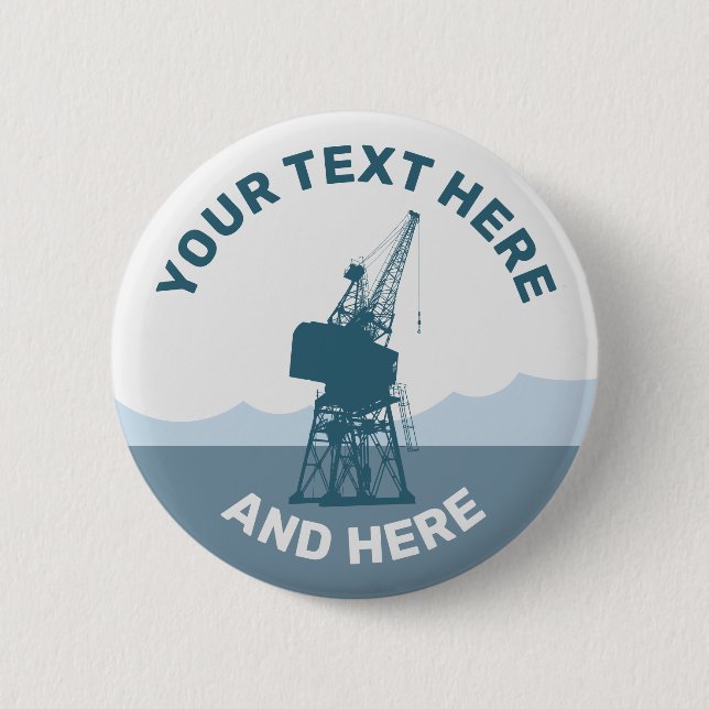 Dockyard Crane Button (Vorderseite)